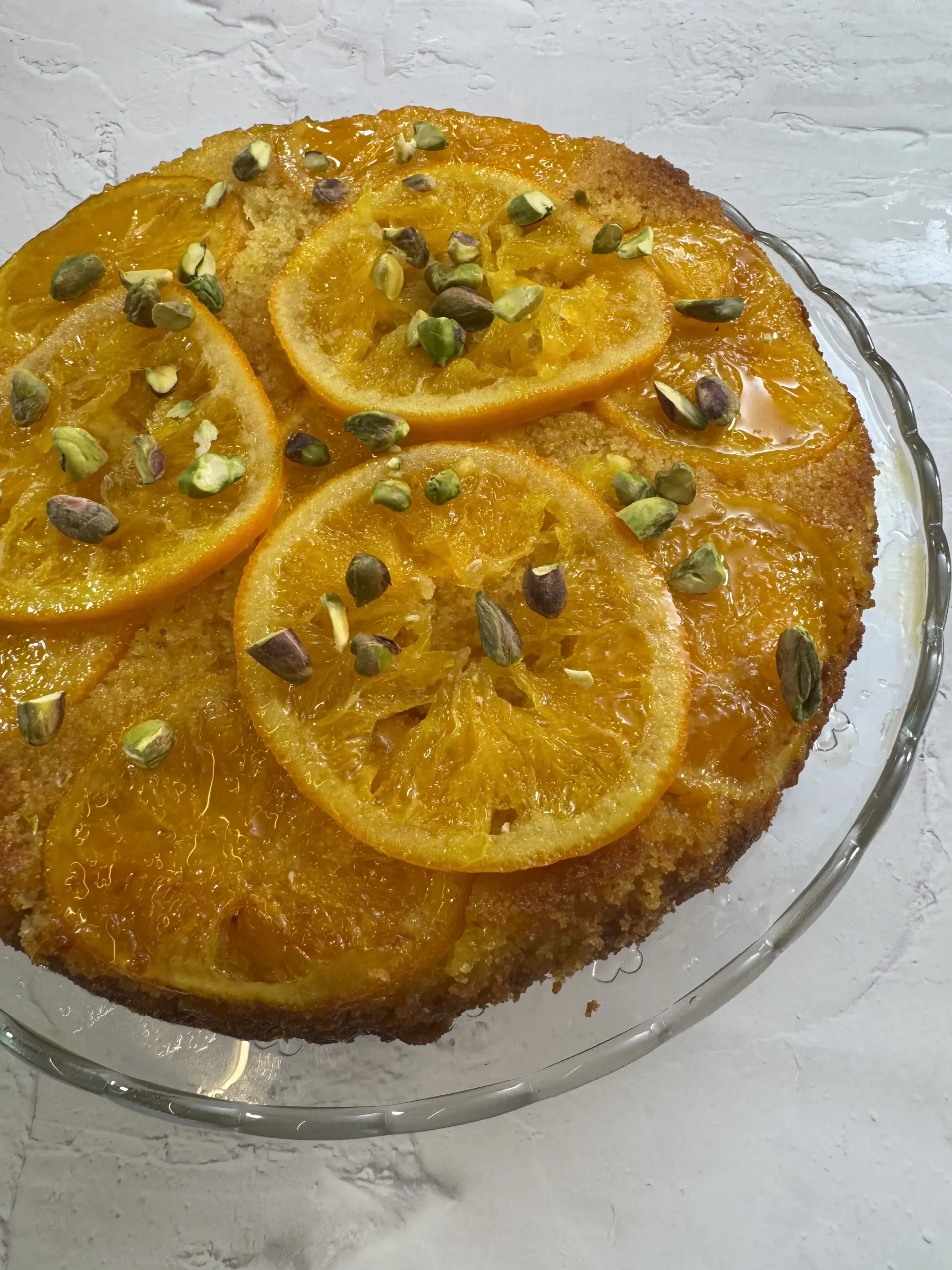 Orange semolina cake