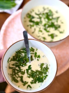 Potato and leek soup