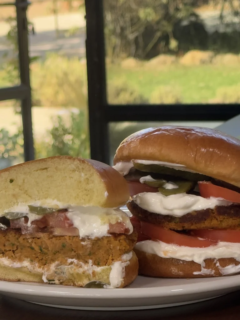 Μπιφτεκάκια από φασόλια γιαχνί