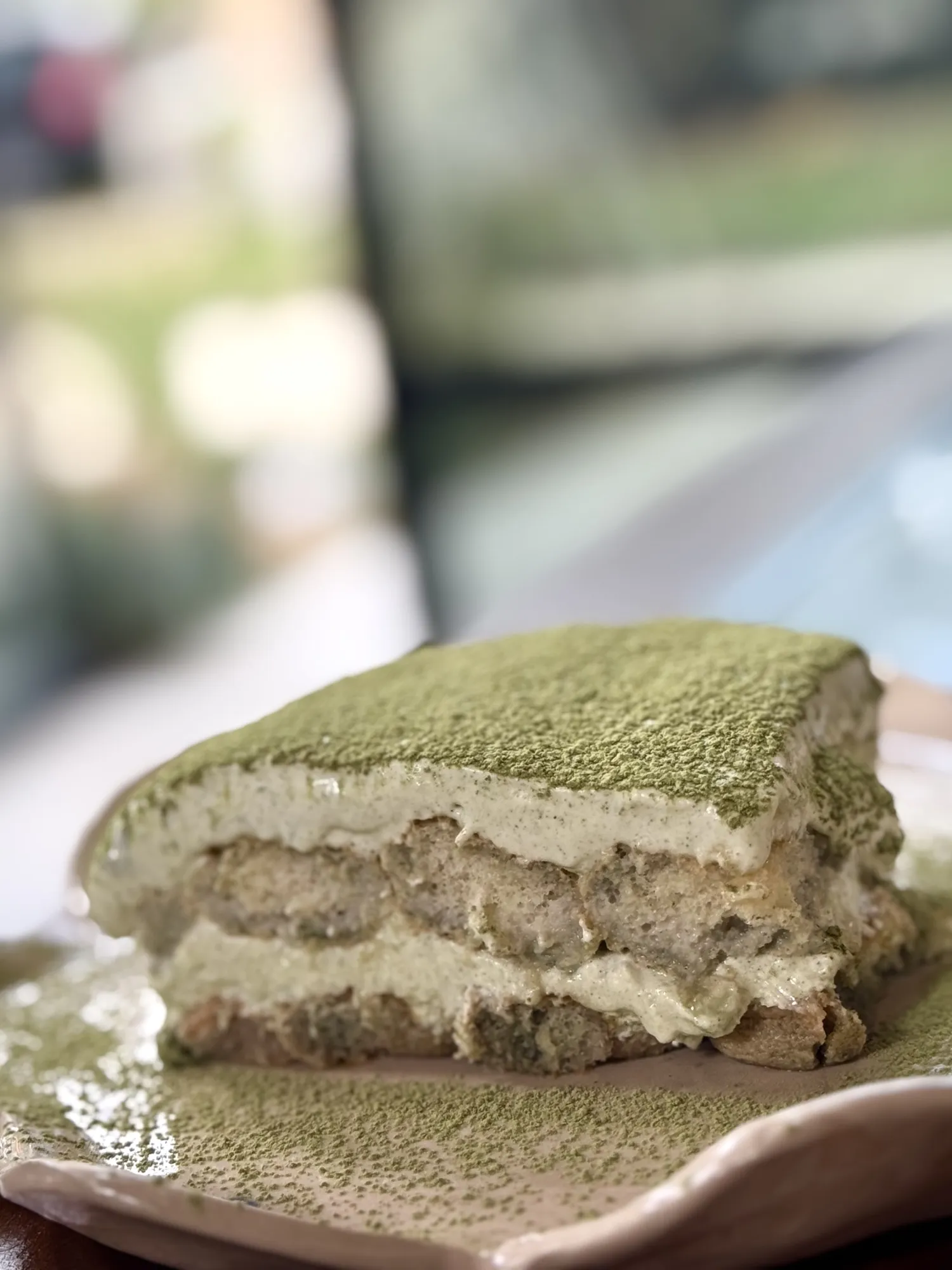 Matcha tiramisu