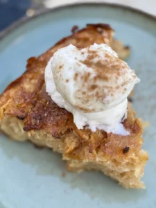 Juicy Greek apple pie with phyllo sheet