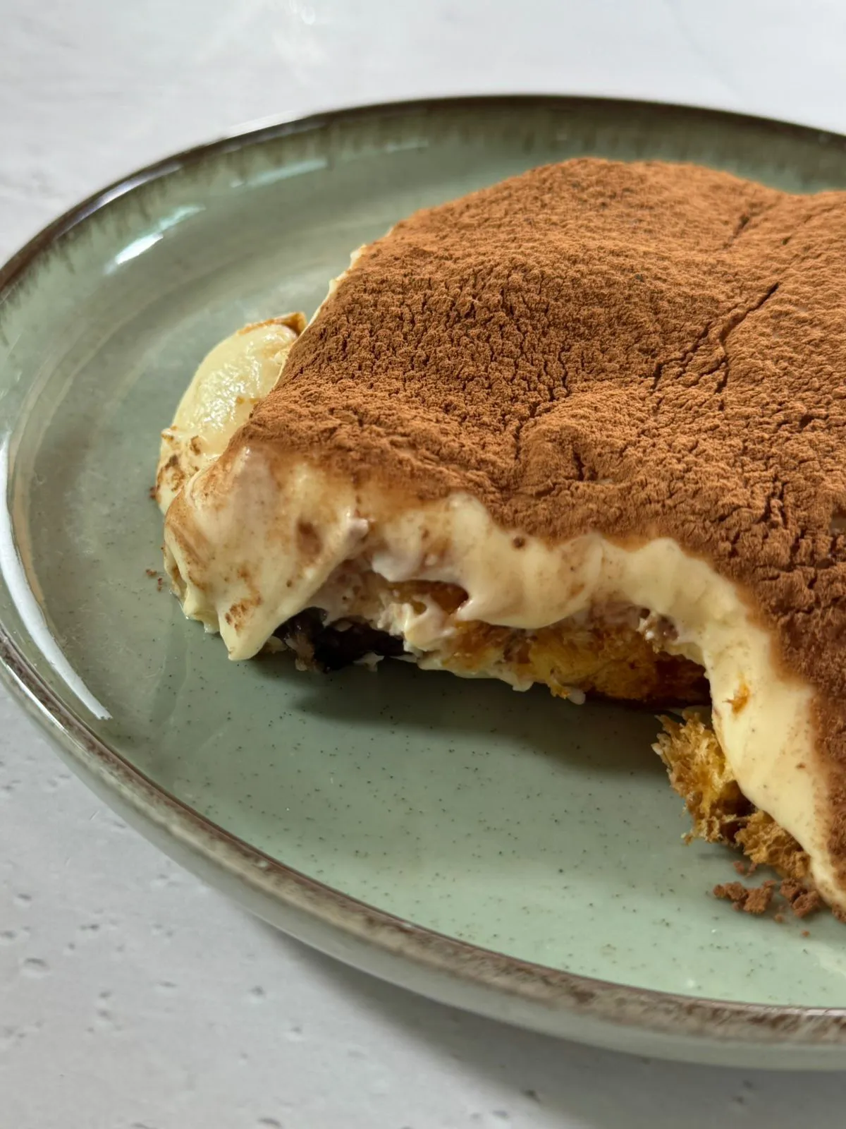 Tiramisu with panettone