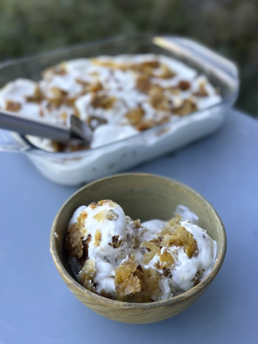 Baklava ice cream