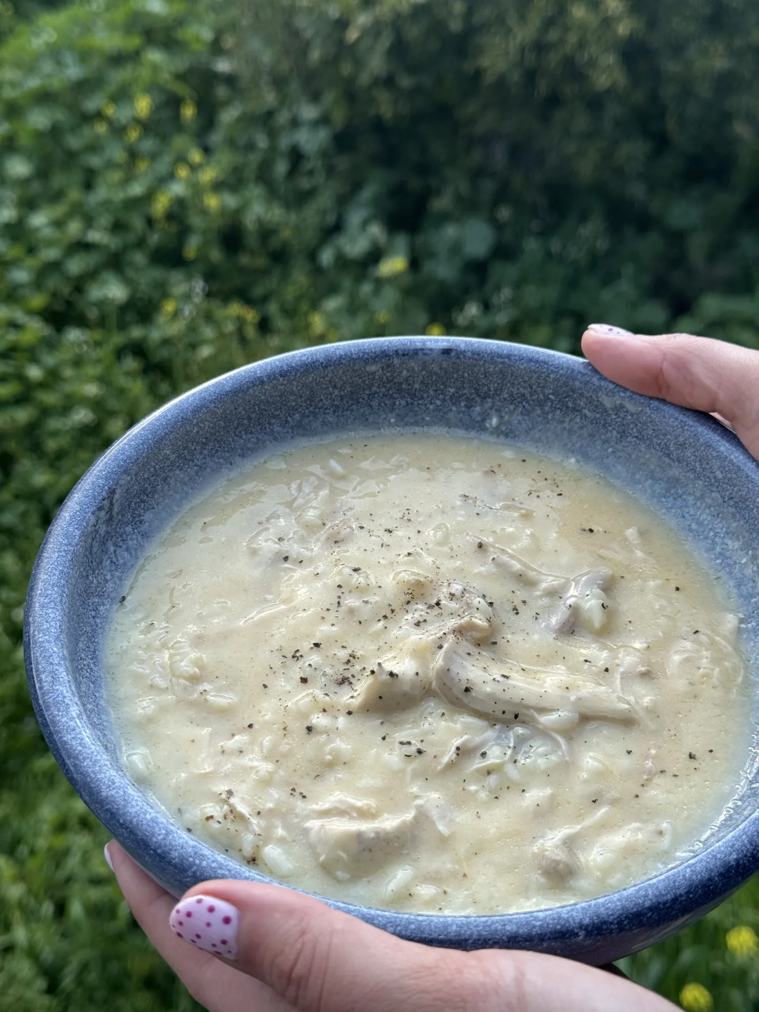 Avgolemono soup