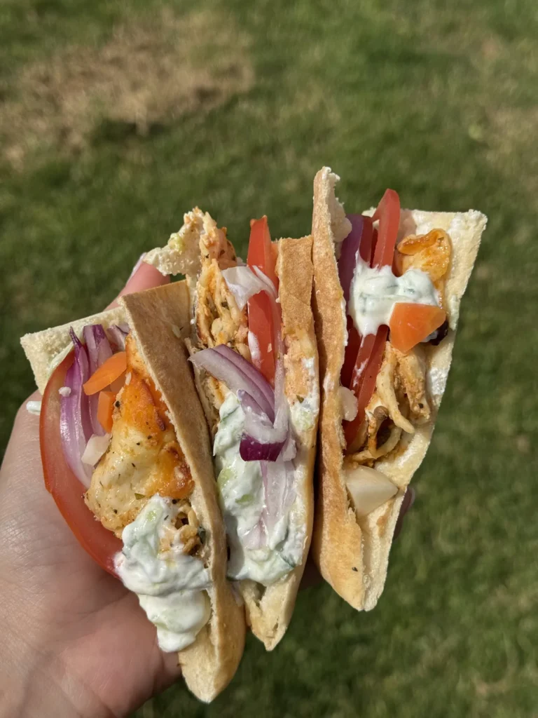 Halloumi gyros