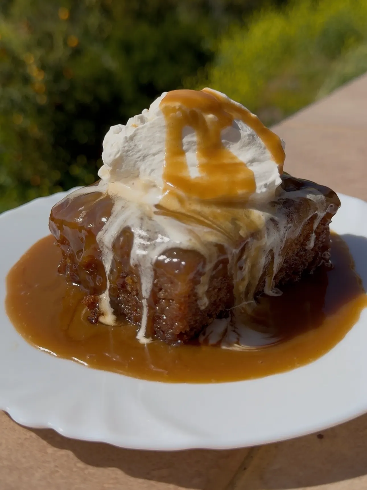 Sticky toffee pudding
