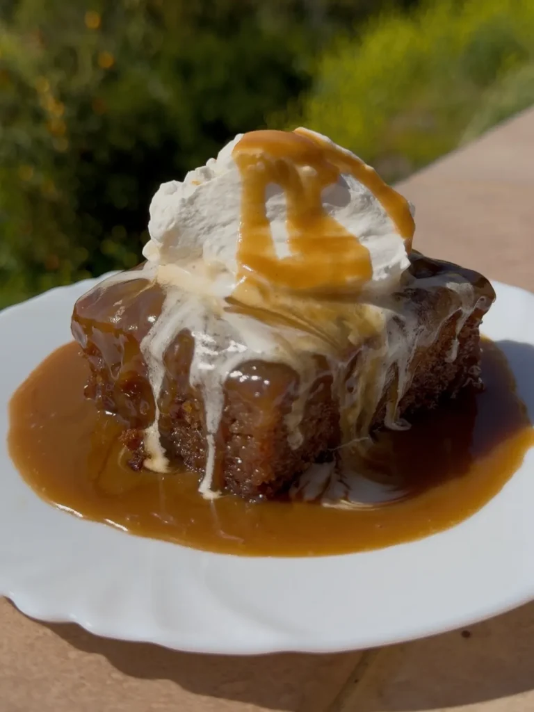 Sticky toffee pudding